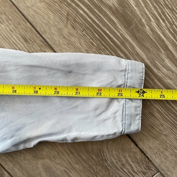 Anthropologie | Cloth and Stone Dip Tie Dyed Button Up Shirt - Size M - Picture 10 of 11